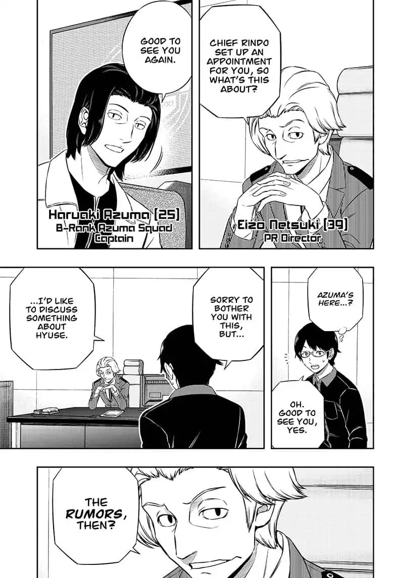 World Trigger Chapter 176 page 13 - Chapter 176: Eizo Netsuki