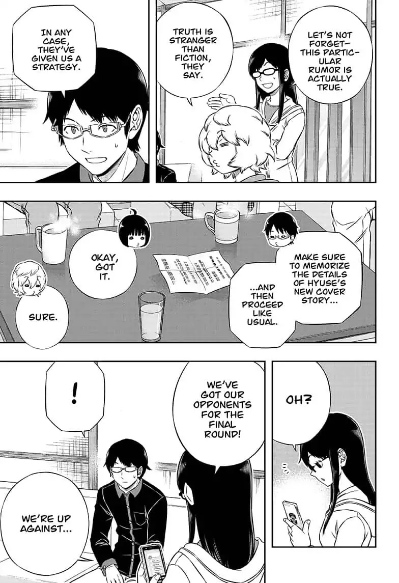 World Trigger Chapter 177 page 11 - Chapter 177: Osamu Mikumo: Part 17