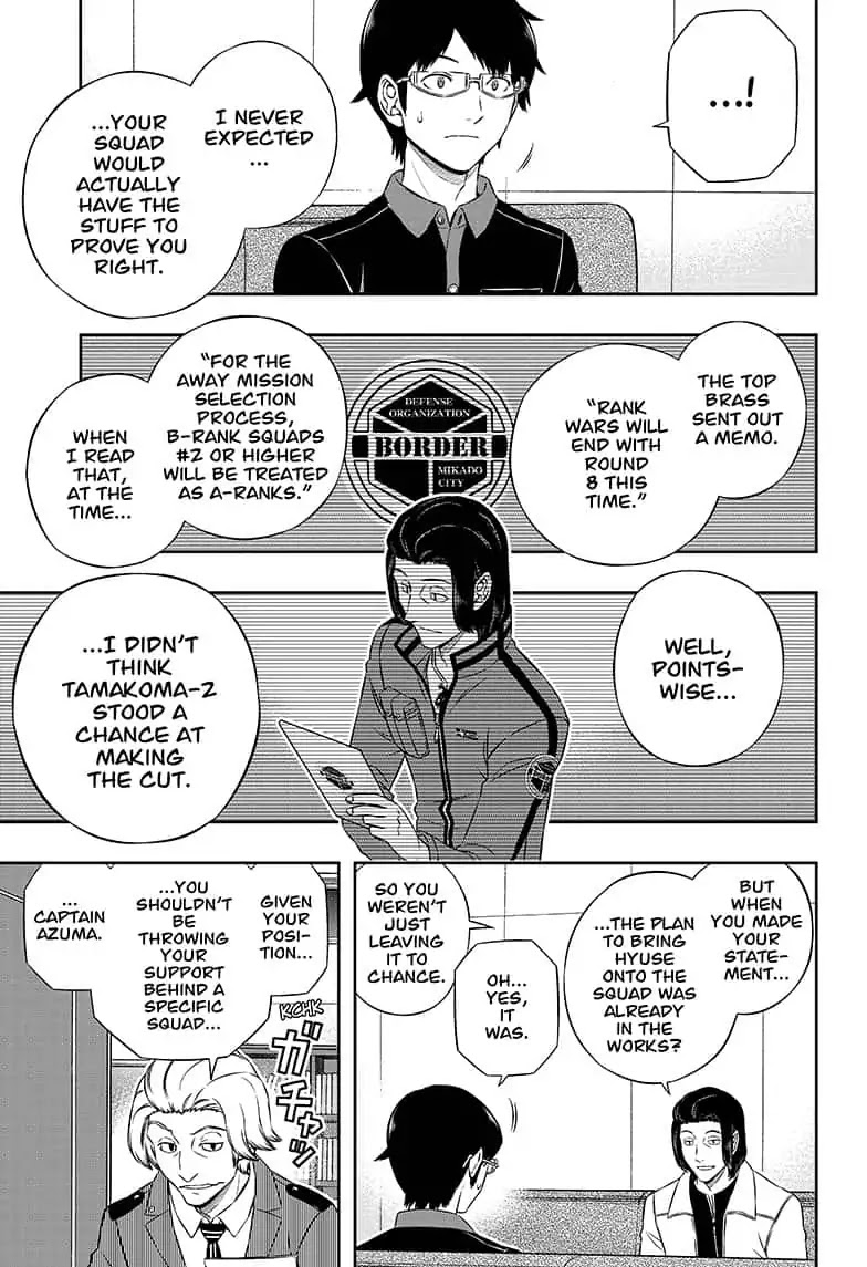World Trigger Chapter 177 page 5 - Chapter 177: Osamu Mikumo: Part 17