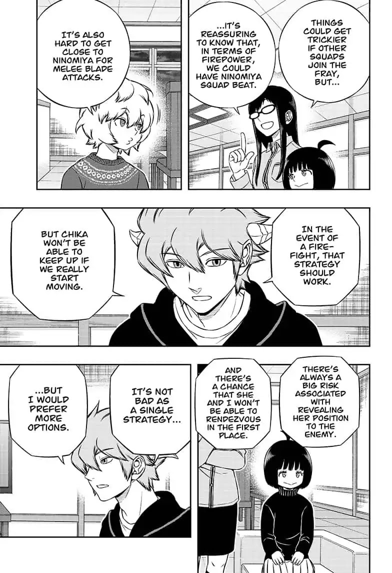 World Trigger Chapter 178 page 19 - Chapter 178: Ninomiya Squad