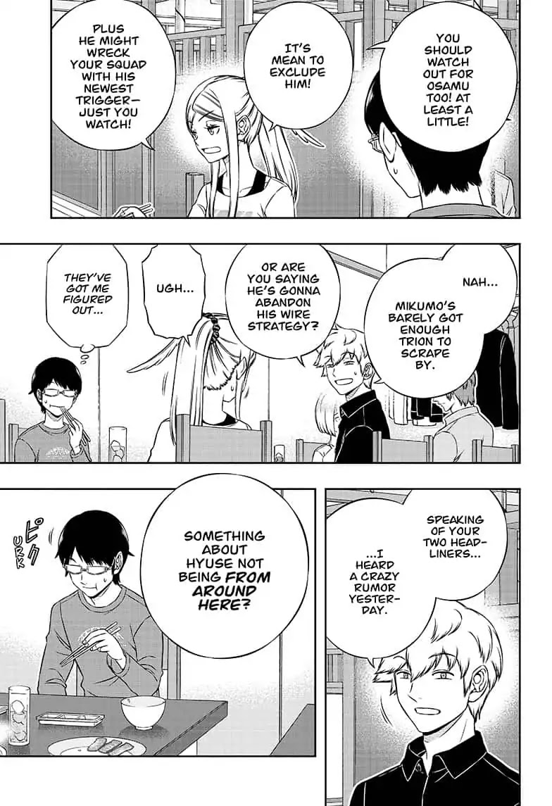 World Trigger Chapter 178 page 9 - Chapter 178: Ninomiya Squad