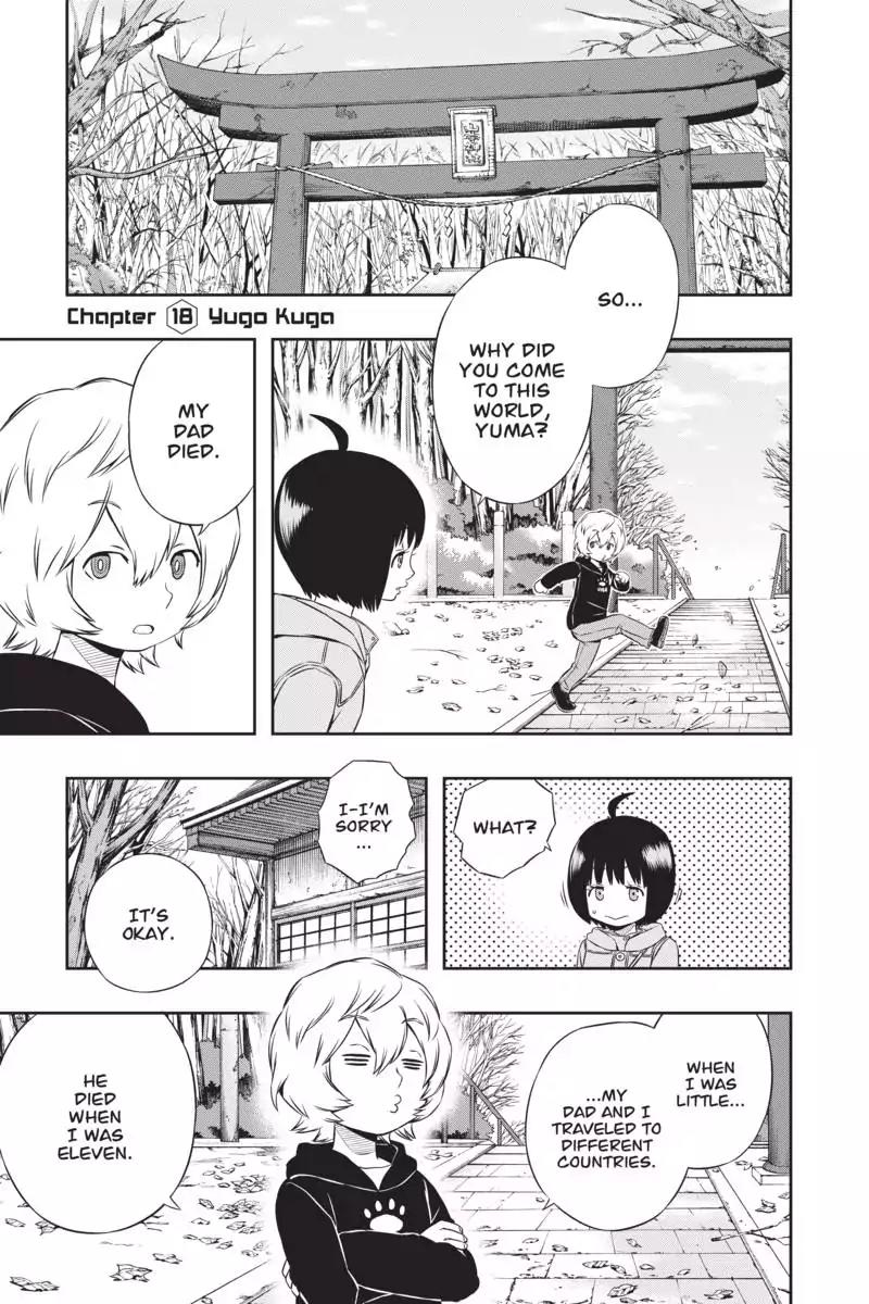 World Trigger Chapter 18 page 1 - Chapter 18: Yugo Kuga
