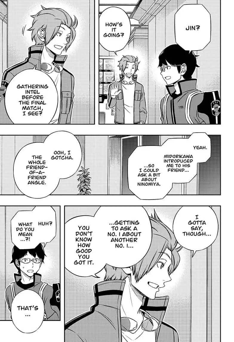 World Trigger Chapter 180 page 19 - Chapter 180: Kazumi Satomi