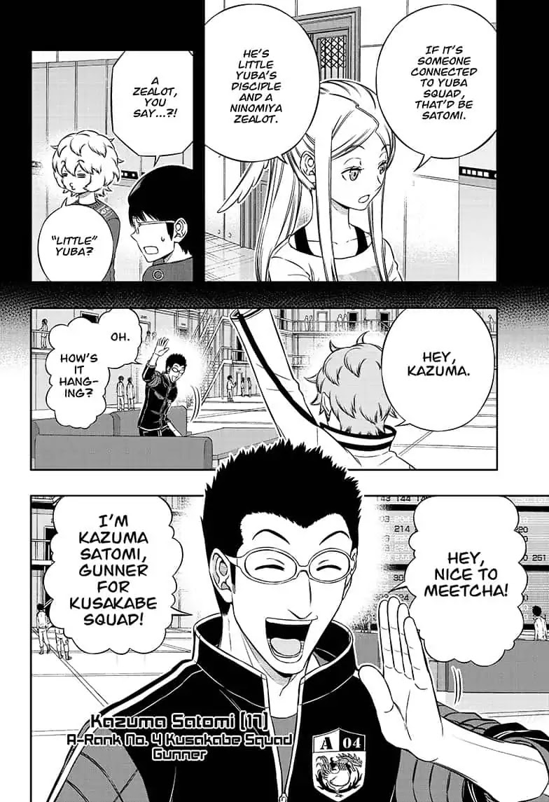 World Trigger Chapter 180 page 2 - Chapter 180: Kazumi Satomi