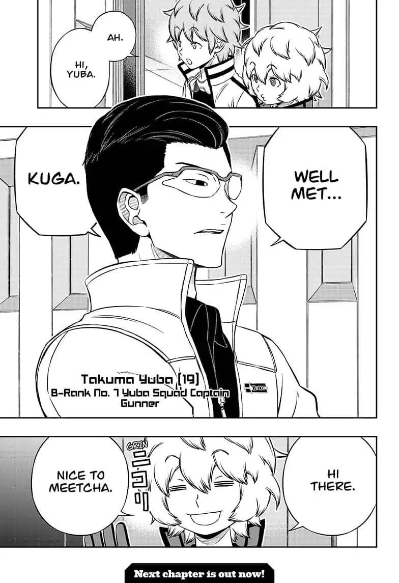 World Trigger Chapter 180 page 23 - Chapter 180: Kazumi Satomi