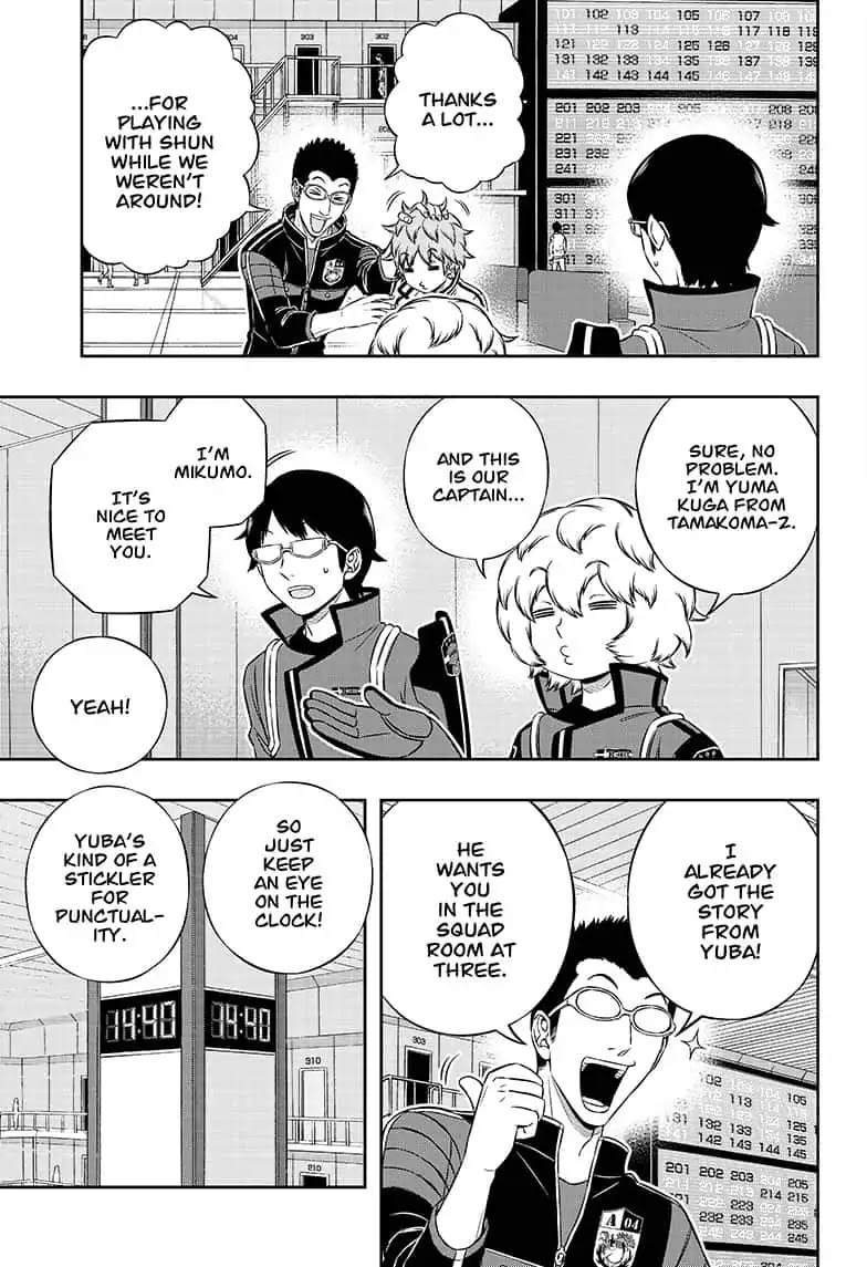 World Trigger Chapter 180 page 3 - Chapter 180: Kazumi Satomi