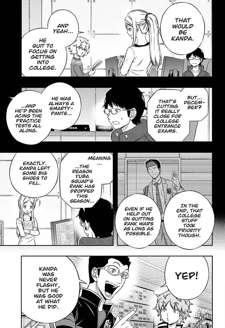 World Trigger Chapter 180 page 7 - Chapter 180: Kazumi Satomi