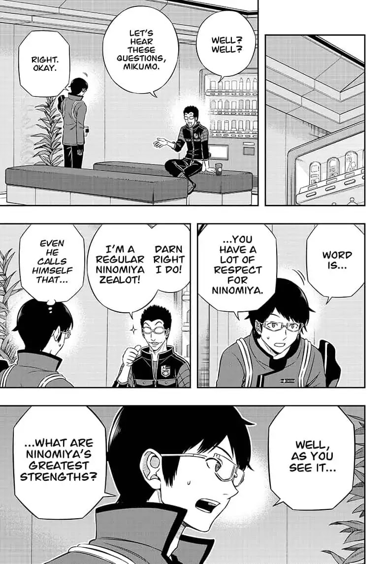 World Trigger Chapter 180 page 9 - Chapter 180: Kazumi Satomi