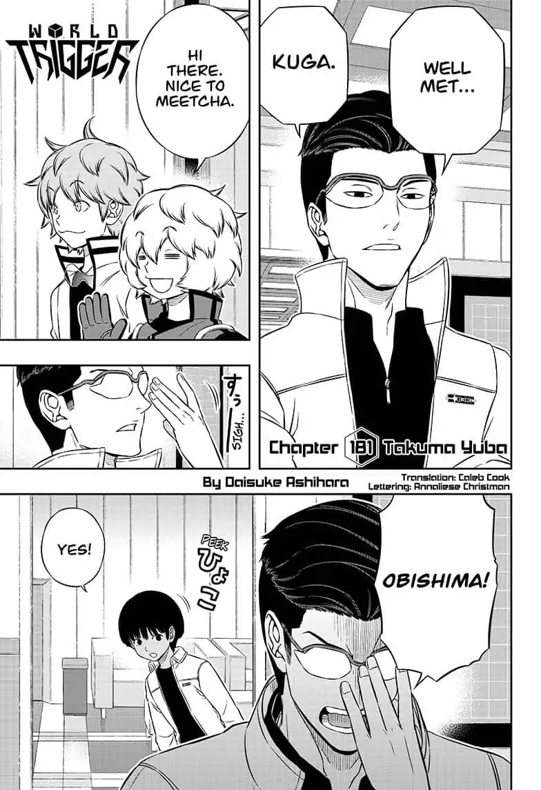 World Trigger Chapter 181 page 1 - Chapter 181: Takuma Yuba