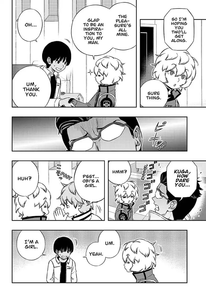 World Trigger Chapter 181 page 4 - Chapter 181: Takuma Yuba