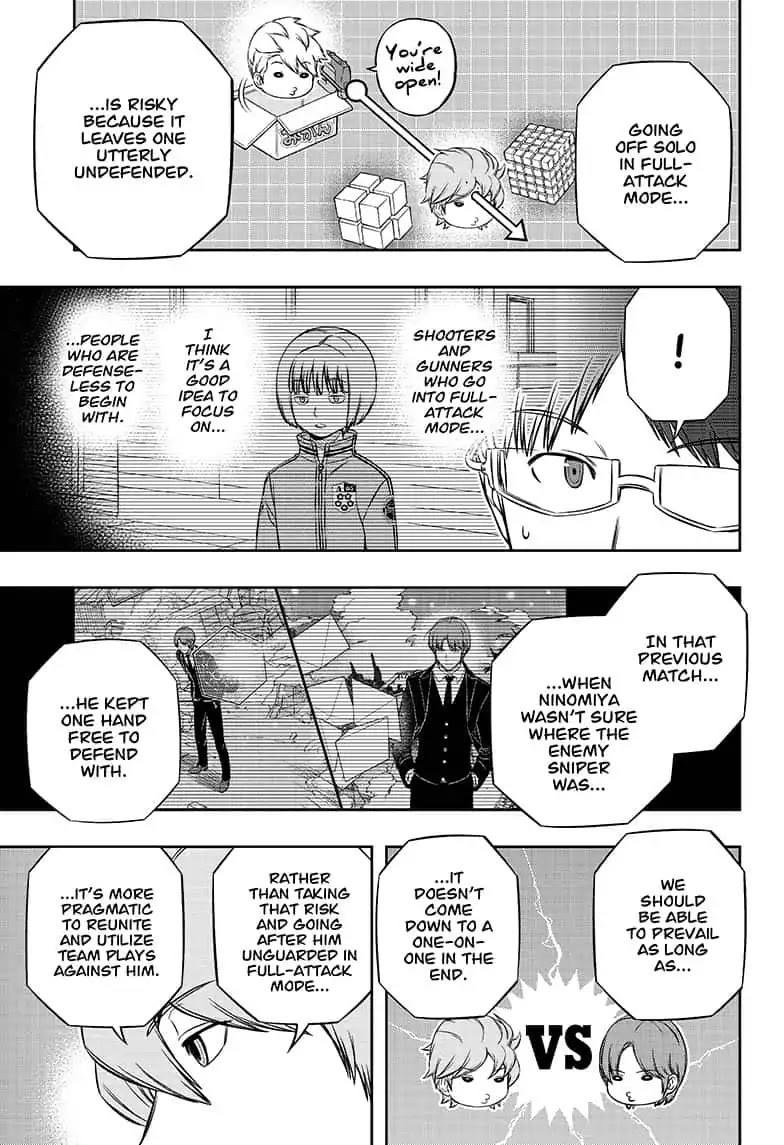 World Trigger Chapter 182 page 11 - Chapter 182: Tamakoma Branch: Part 6