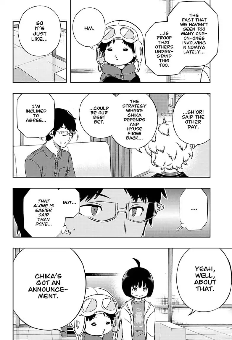 World Trigger Chapter 182 page 12 - Chapter 182: Tamakoma Branch: Part 6