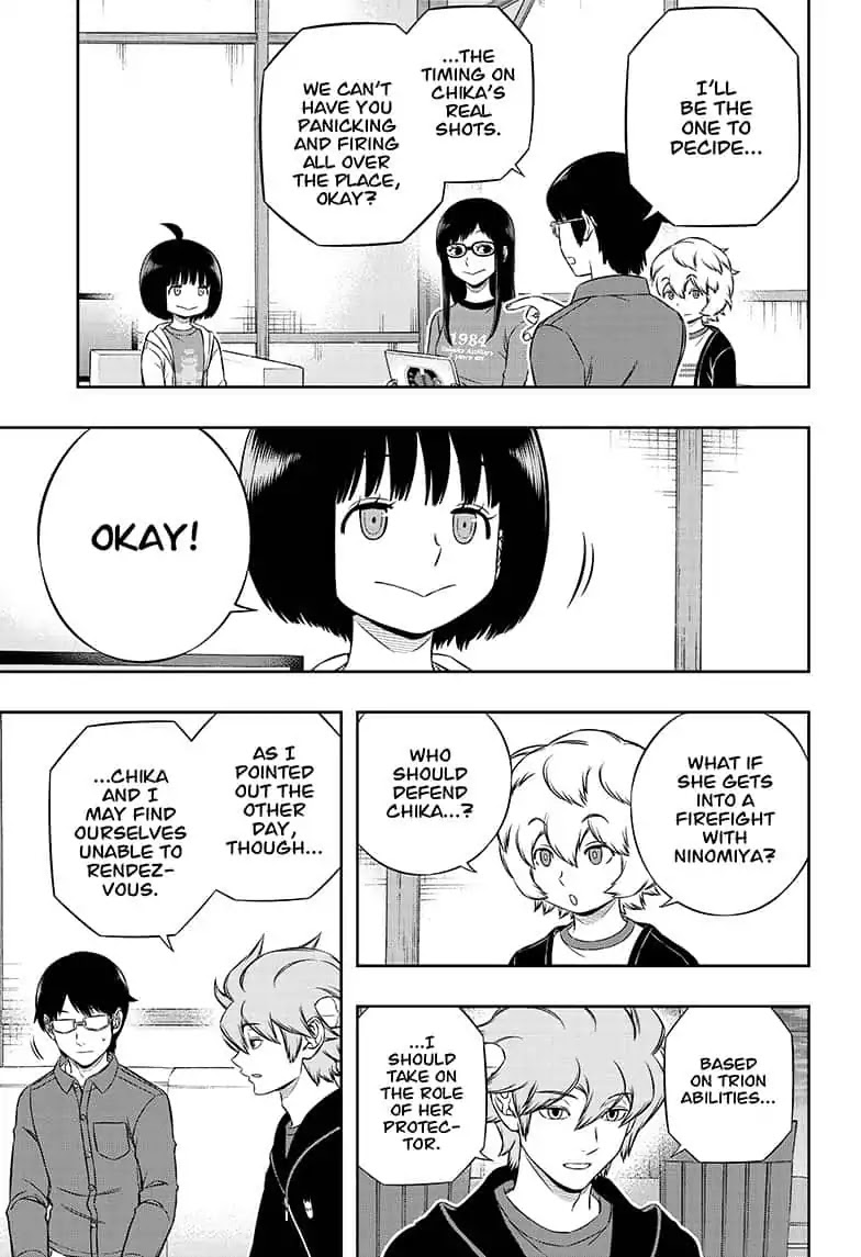 World Trigger Chapter 182 page 17 - Chapter 182: Tamakoma Branch: Part 6