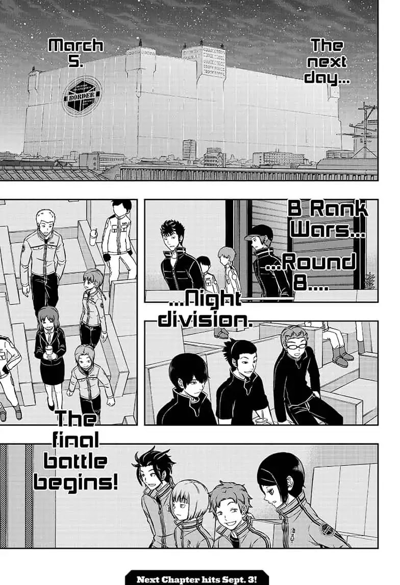 World Trigger Chapter 183 page 13 - Chapter 183: Tamakoma Branch: Part 7