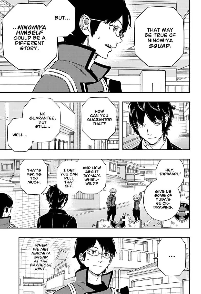 World Trigger Chapter 183 page 9 - Chapter 183: Tamakoma Branch: Part 7