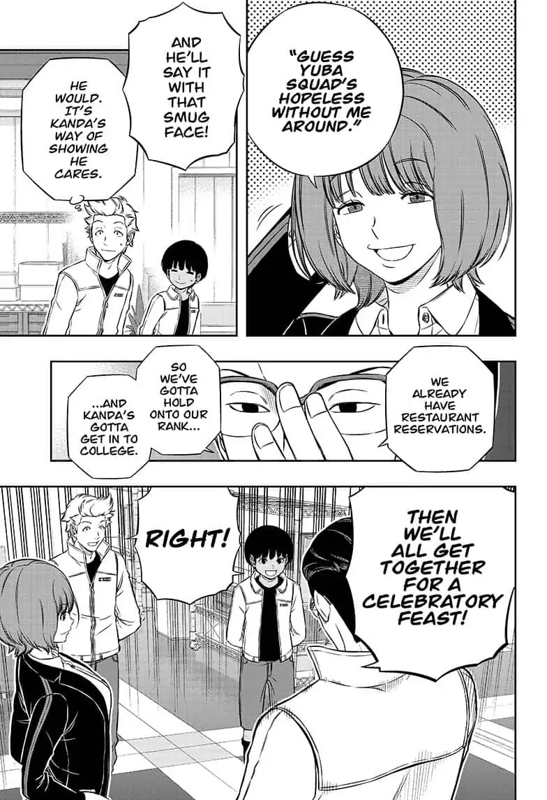 World Trigger Chapter 184 page 17 - Chapter 184: Yuba Squad
