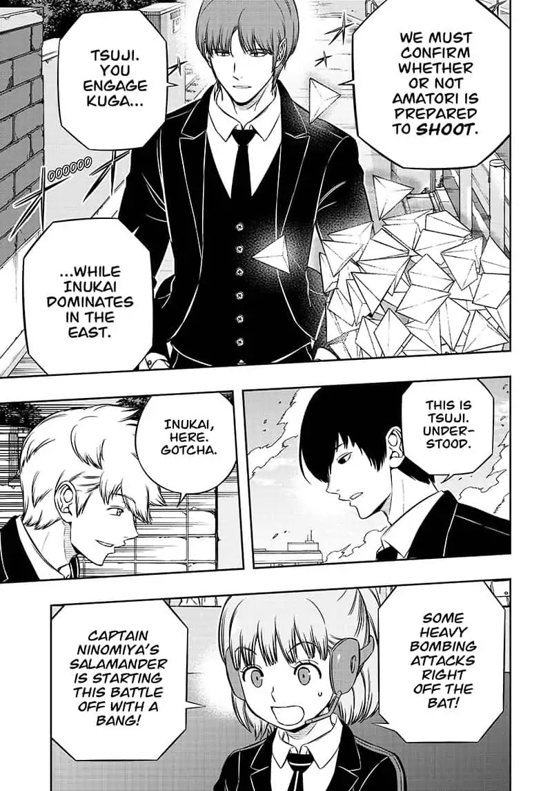 World Trigger Chapter 185 page 11 - Chapter 185: Ninomiya Squad: Part 2