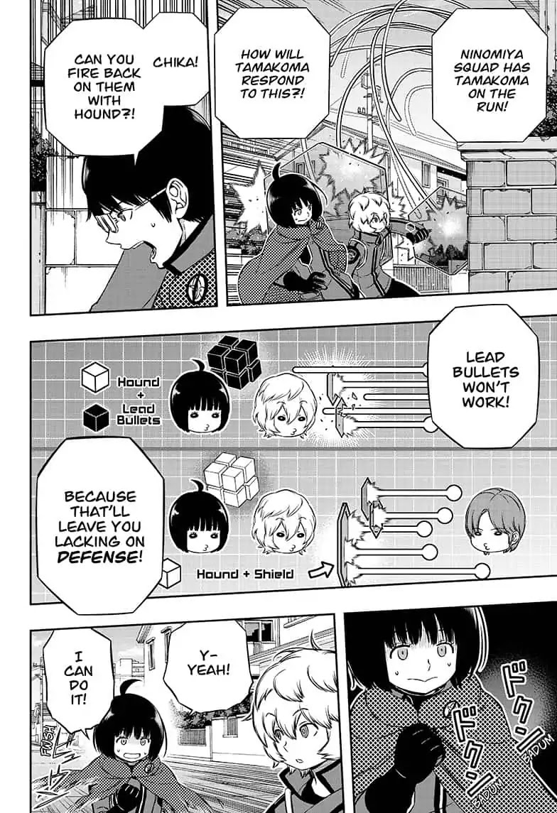 World Trigger Chapter 185 page 12 - Chapter 185: Ninomiya Squad: Part 2