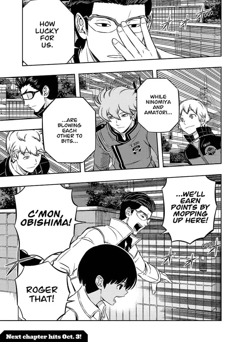 World Trigger Chapter 185 page 17 - Chapter 185: Ninomiya Squad: Part 2