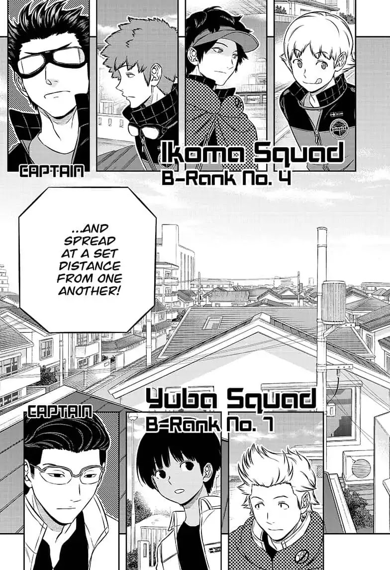 World Trigger Chapter 185 page 3 - Chapter 185: Ninomiya Squad: Part 2