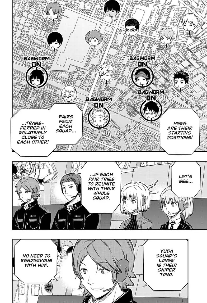 World Trigger Chapter 185 page 4 - Chapter 185: Ninomiya Squad: Part 2
