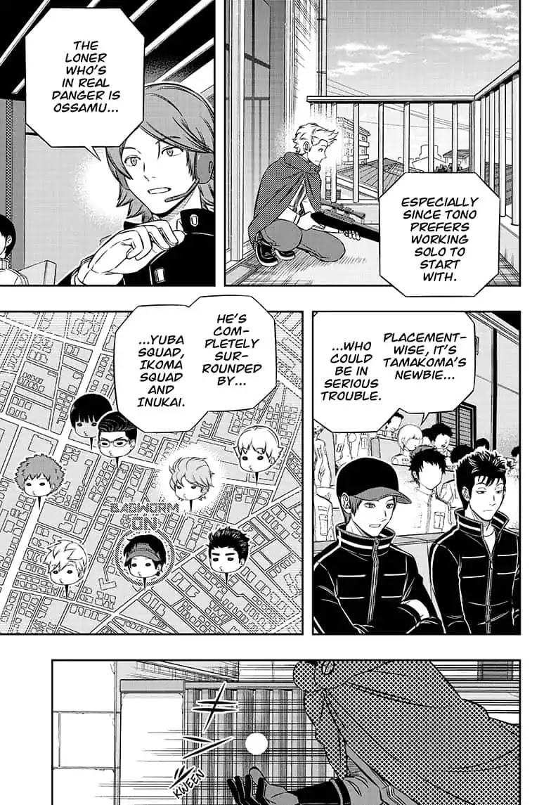 World Trigger Chapter 185 page 5 - Chapter 185: Ninomiya Squad: Part 2
