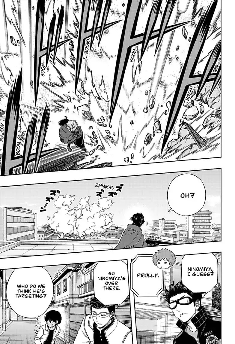 World Trigger Chapter 185 page 9 - Chapter 185: Ninomiya Squad: Part 2