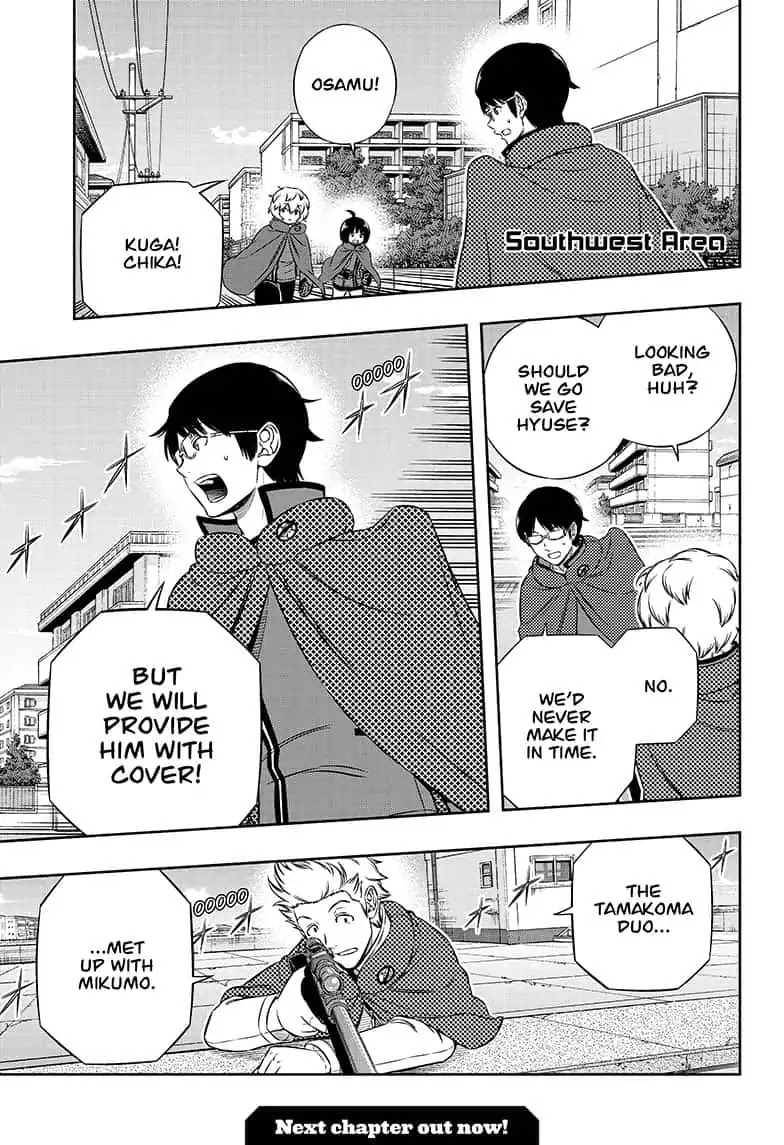 World Trigger Chapter 186 page 17 - Chapter 186: Hyuse: Part 8