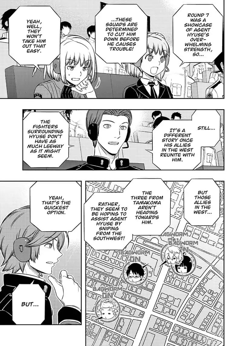 World Trigger Chapter 187 page 9 - Chapter 187: Yuba Squad: Part 2