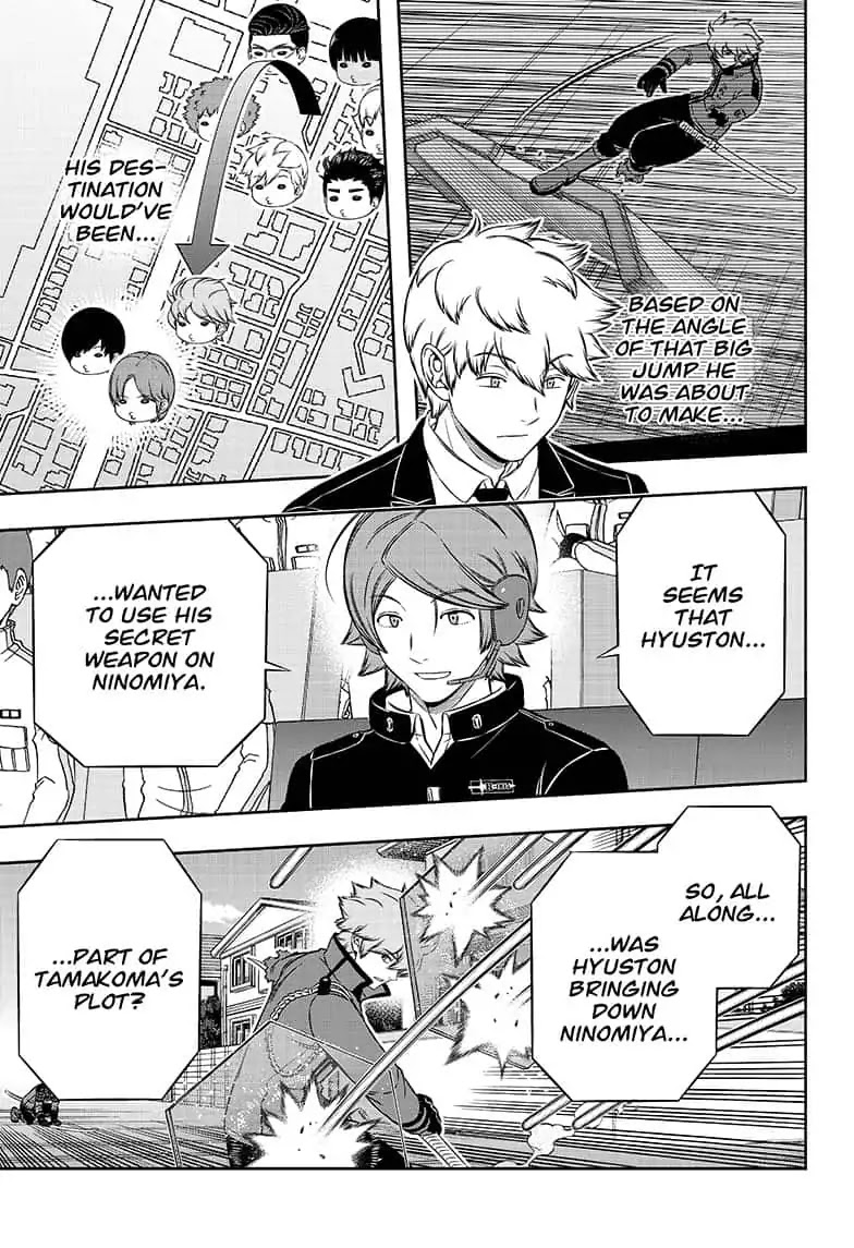 World Trigger Chapter 188 page 21 - Chapter 188: Hyuse:Part 9