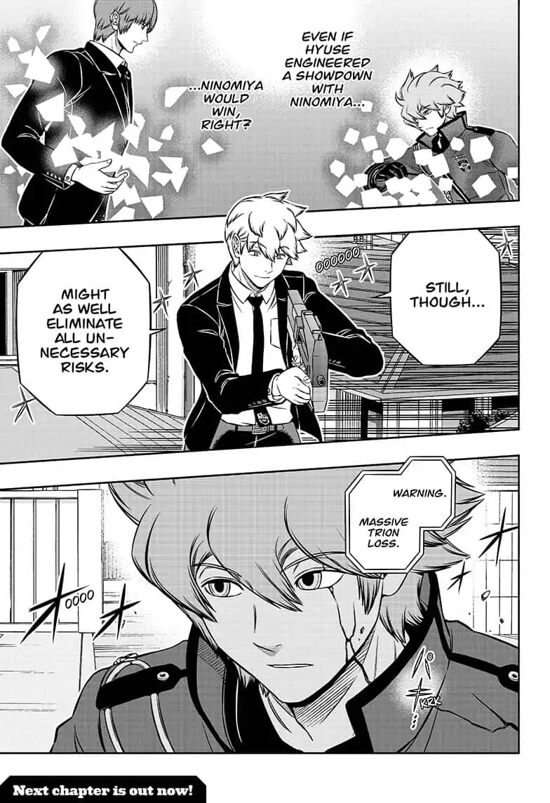 World Trigger Chapter 188 page 23 - Chapter 188: Hyuse:Part 9