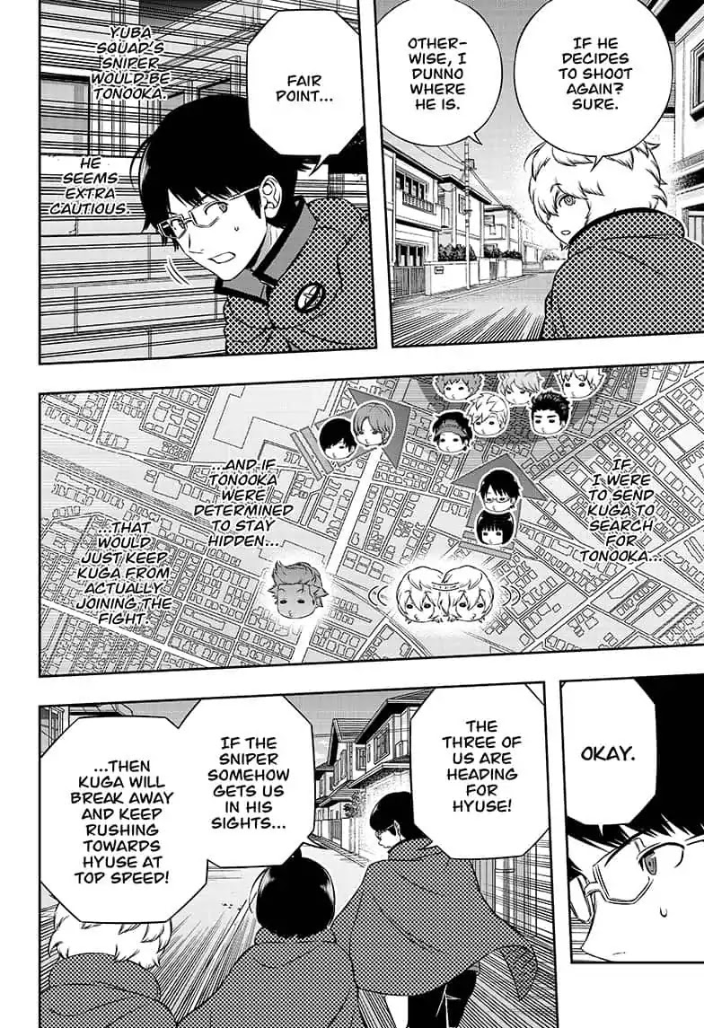 World Trigger Chapter 188 page 4 - Chapter 188: Hyuse:Part 9