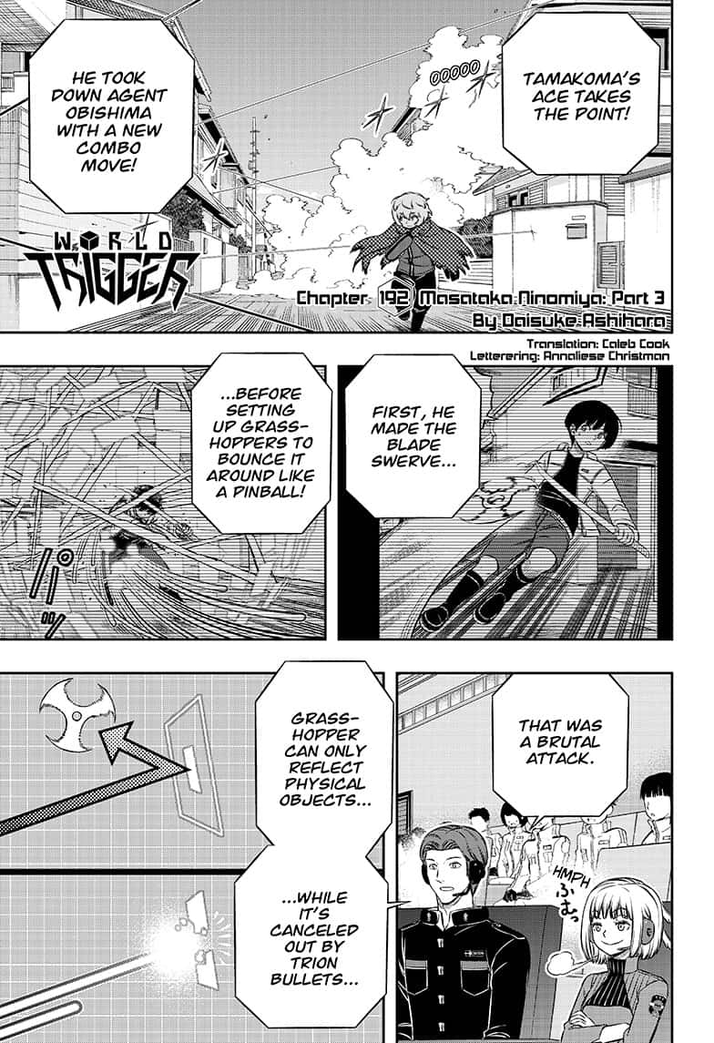 World Trigger Chapter 192 page 1 - Chapter 192
