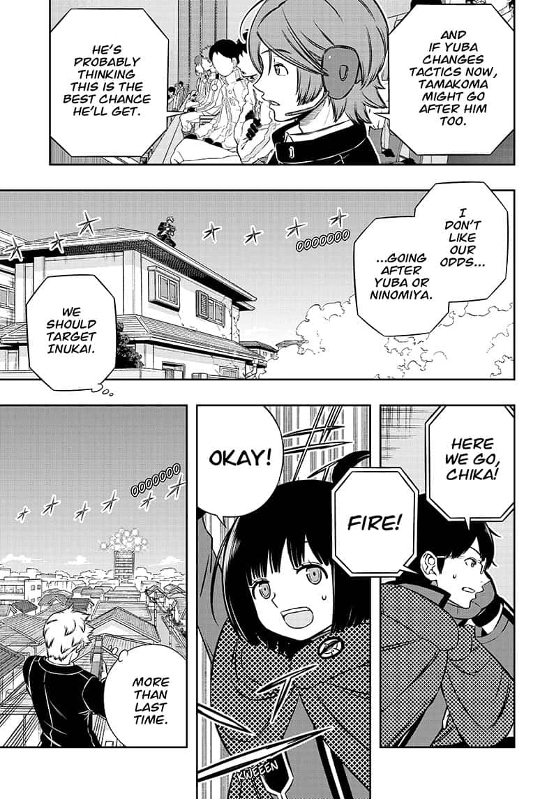 World Trigger Chapter 192 page 11 - Chapter 192