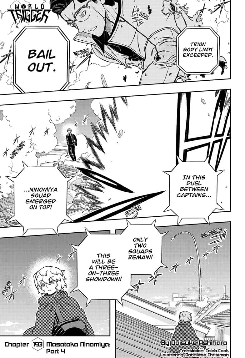 World Trigger Chapter 193 page 1 - Chapter 193