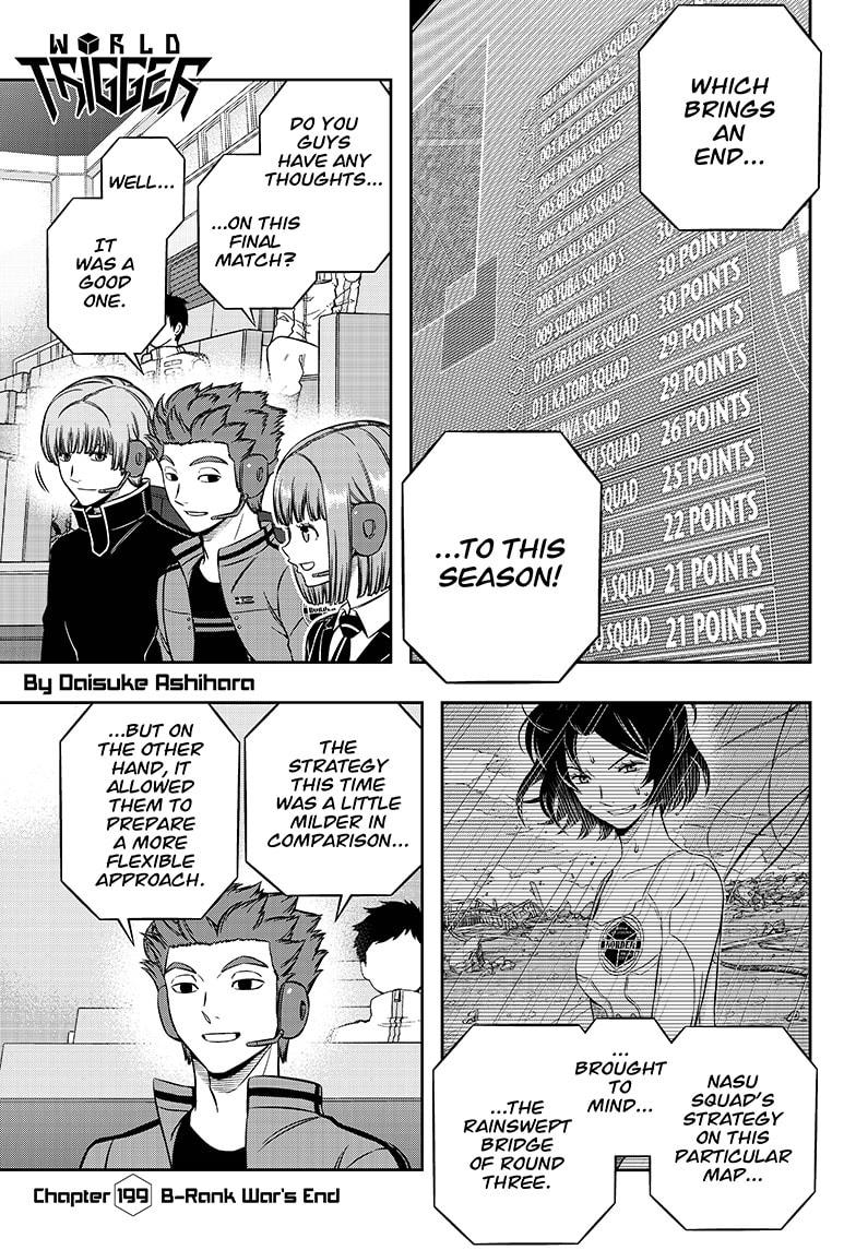 World Trigger Chapter 199 page 1 - Chapter 199