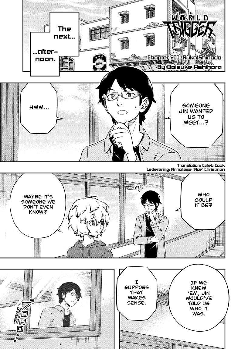 World Trigger Chapter 200 page 1 - Chapter 200