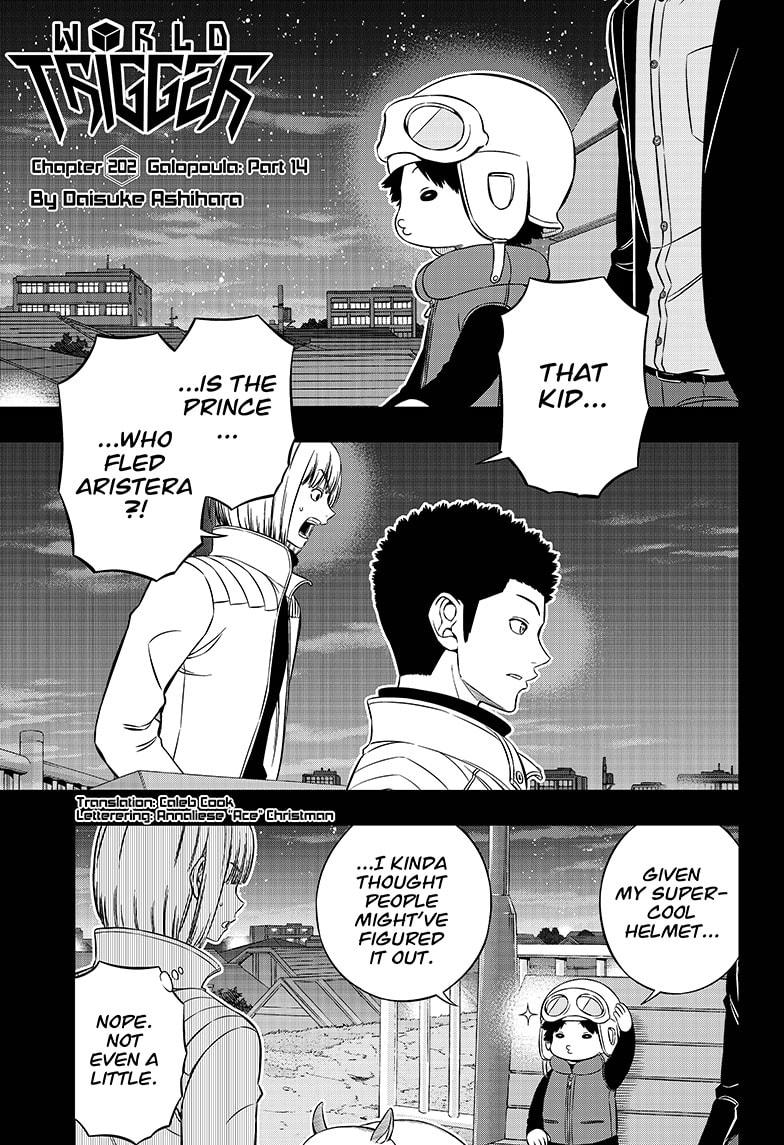World Trigger Chapter 202 page 1 - Chapter 202