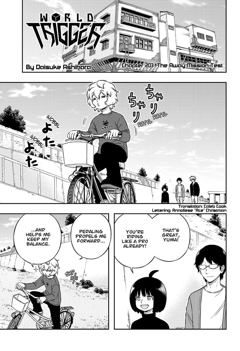 World Trigger Chapter 203 page 1 - Chapter 203
