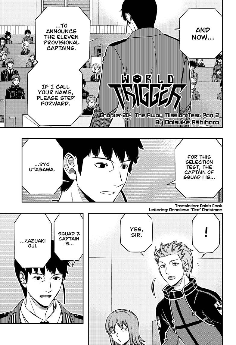 World Trigger Chapter 204 page 1 - Chapter 204