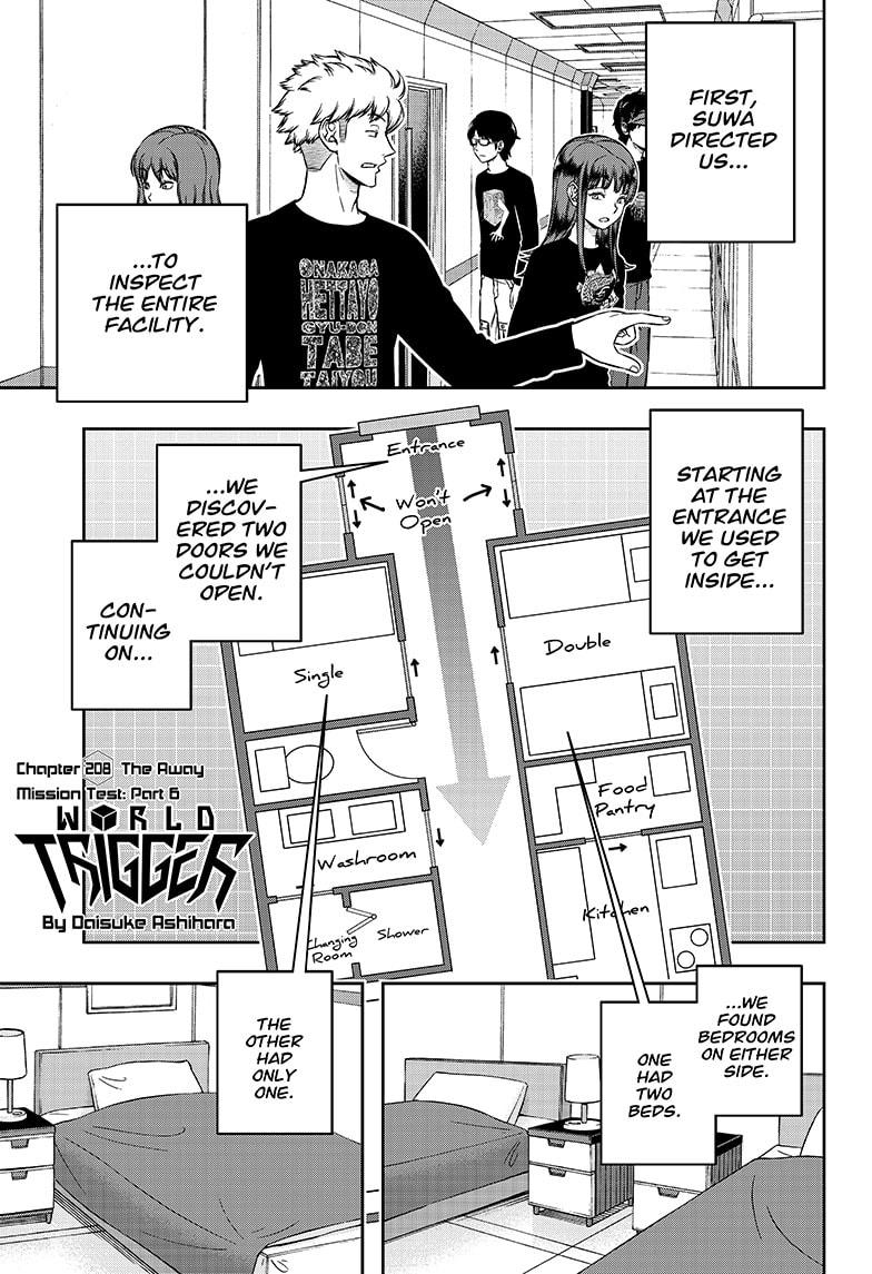 World Trigger Chapter 208 page 1 - Chapter 208