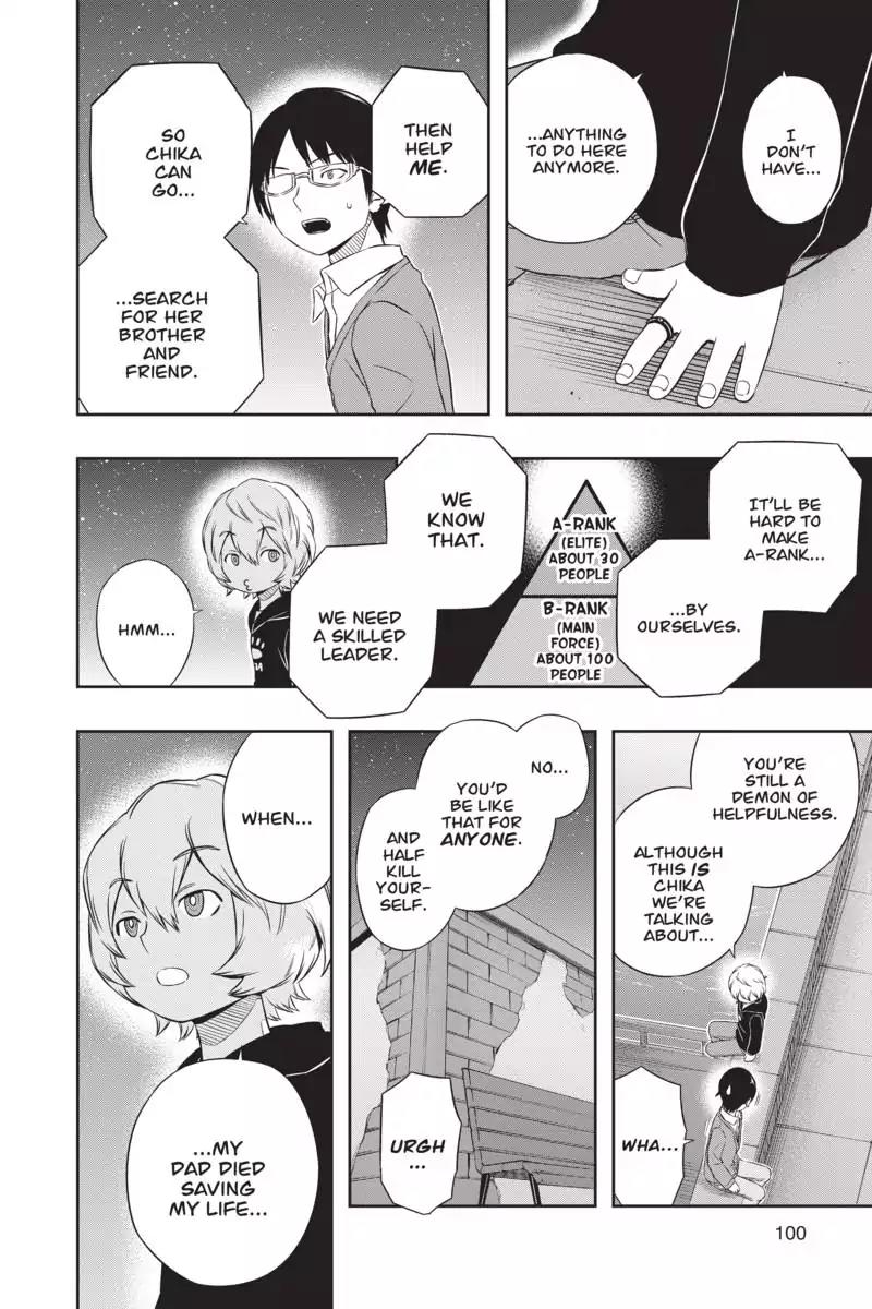 World Trigger Chapter 21 page 10 - Chapter 21: Osamu Mikumo: Part 3