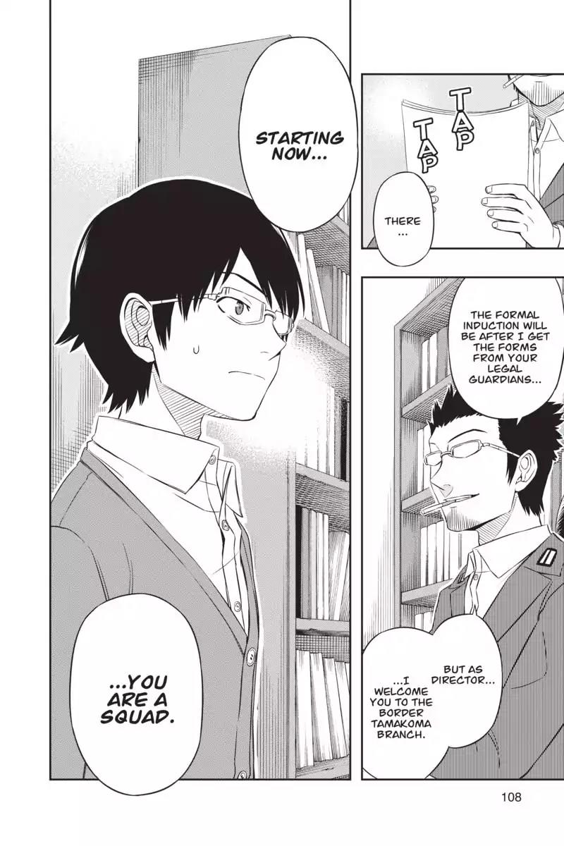 World Trigger Chapter 21 page 18 - Chapter 21: Osamu Mikumo: Part 3