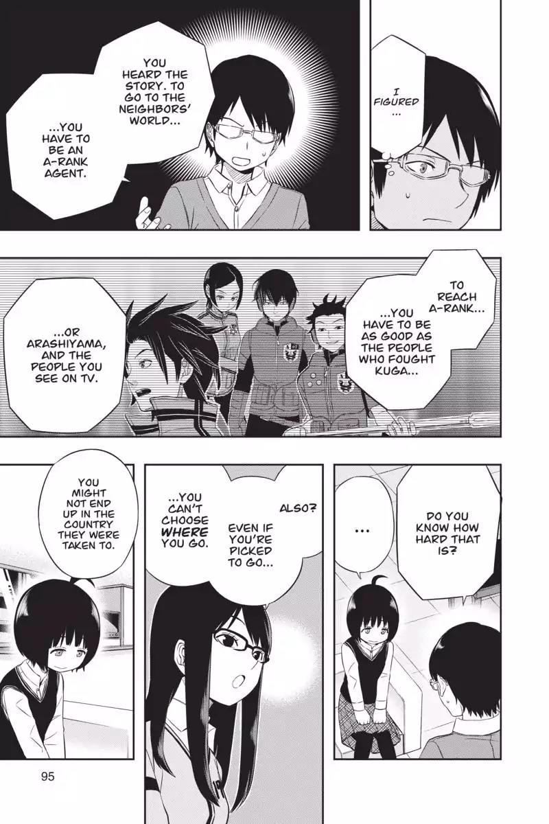 World Trigger Chapter 21 page 5 - Chapter 21: Osamu Mikumo: Part 3