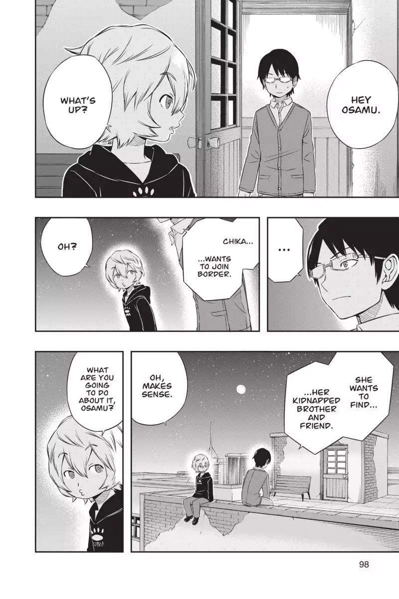 World Trigger Chapter 21 page 8 - Chapter 21: Osamu Mikumo: Part 3