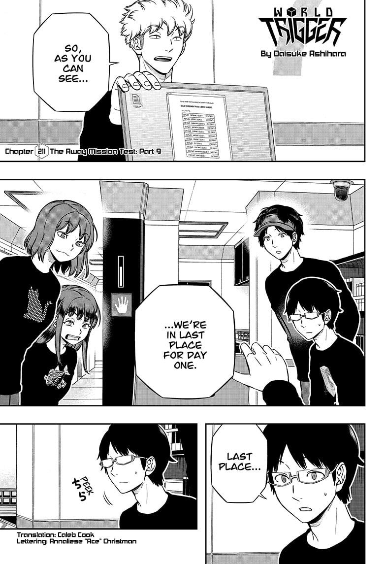 World Trigger Chapter 211 page 1 - Chapter 211