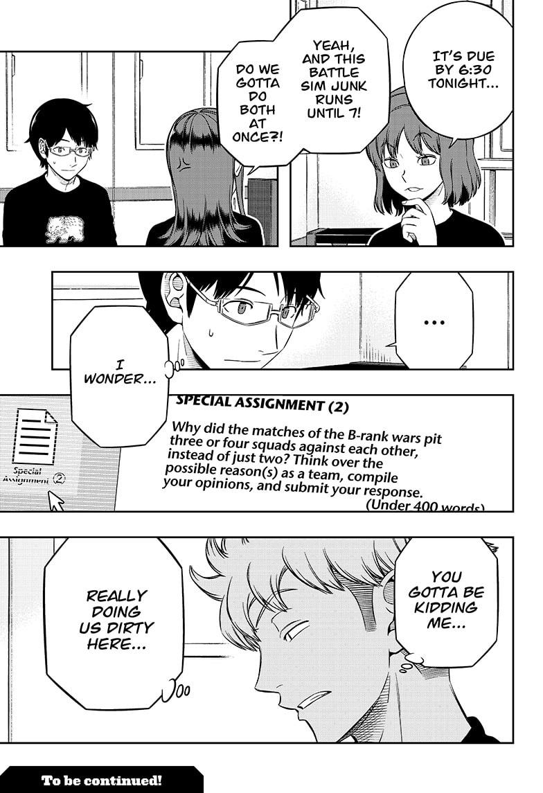 World Trigger Chapter 217 page 17 - Chapter 217