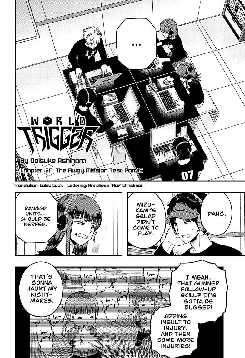 World Trigger Chapter 217 page 2 - Chapter 217