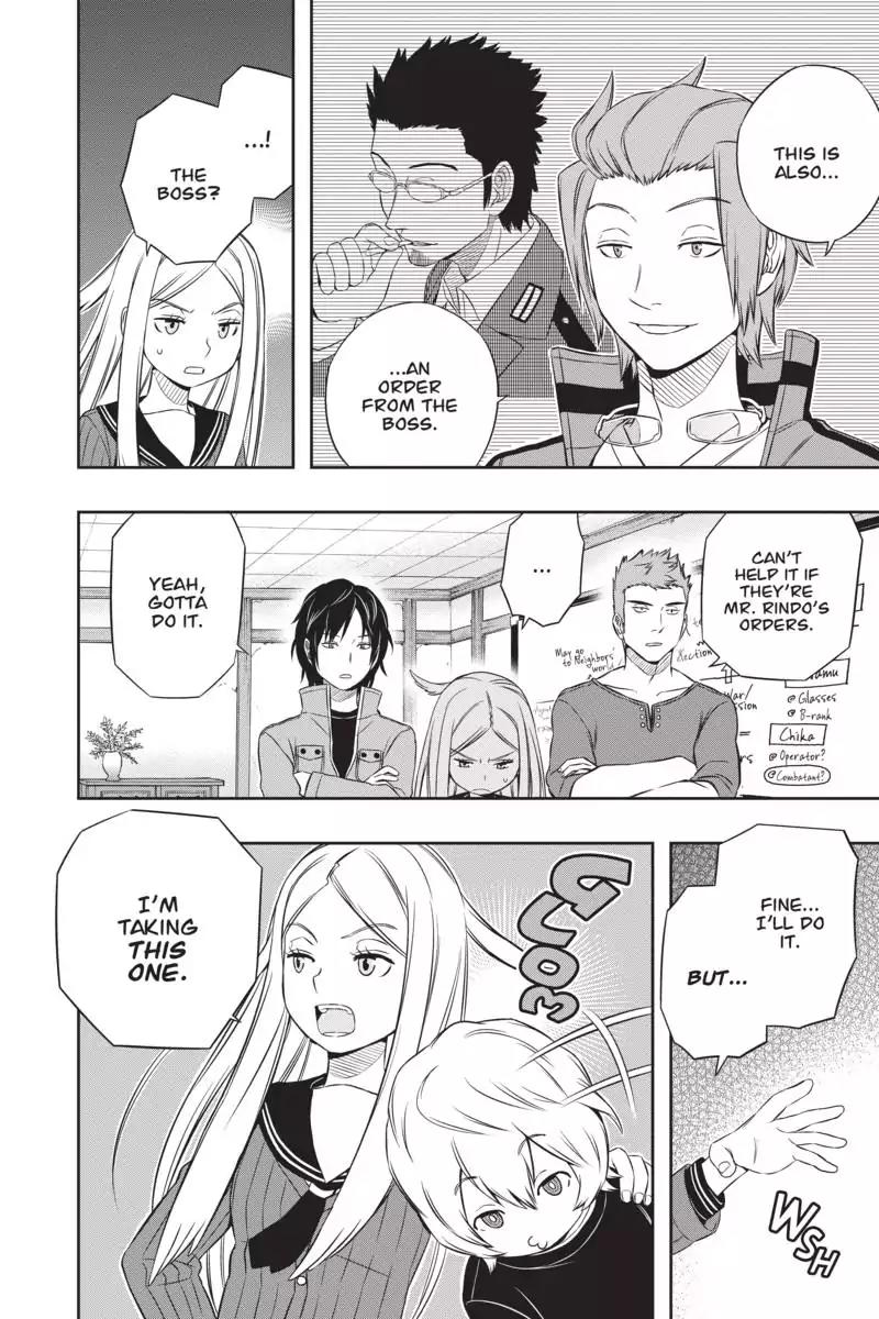 World Trigger Chapter 22 page 16 - Chapter 22: Tamakoma Branch: Part 2