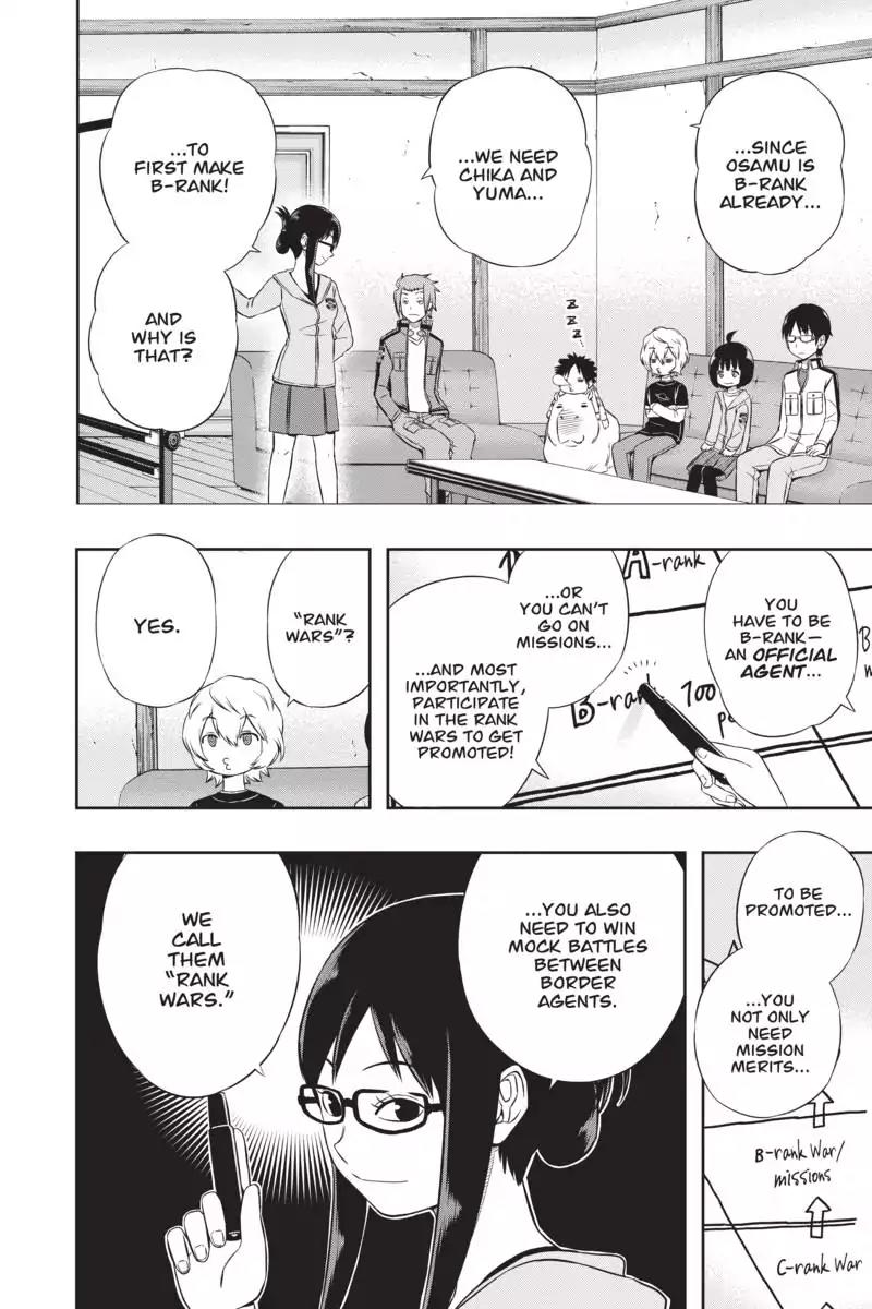 World Trigger Chapter 22 page 2 - Chapter 22: Tamakoma Branch: Part 2